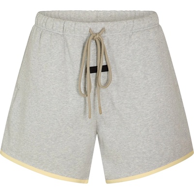Fear of god essentials Поларени къси панталони FEAR OF GOD ESSENTIALS Men's Fleece Jogger Shorts - Light Hthr Grey