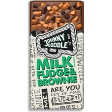 Johnny Doodle – mliečná čokoláda, fondán a brownies 150 g