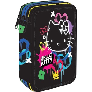 COOLPACK Несесер с пособия Cool Pack Jumper 3 - Hello Kitty Neon Black (F067034)