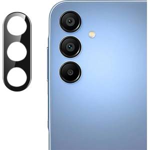  Стъклен Протектор за камера 5D за Samsung Galaxy A37 5G, Черен