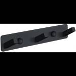 Mexen троен черен кука за кърпа - 709173-70 (709173-70)