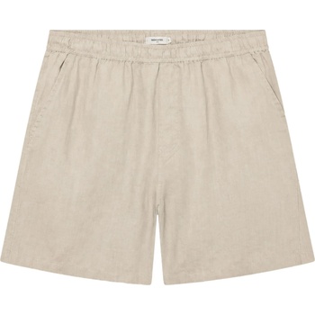 DEDICATED Мъжки къси панталони DEDICATED Shorts Sibbarp Linen Shorts - Ecru (012-4575-0113)