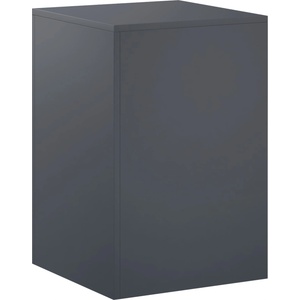 vidaXL Стойка за растения Антрацит 40 x 40 x 60 cm Неръждаема стомана (8012534)