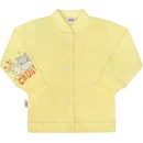 NEW BABY kojenecký kabátek chug žlutý