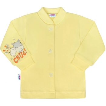 NEW BABY kojenecký kabátek chug žlutý