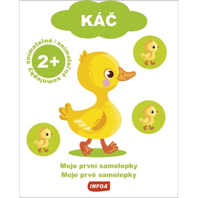 Moje prvé samolepky Káč