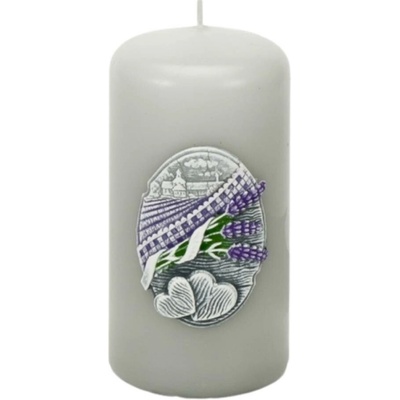 Bartek Candles Lavender Kiss šedá 160 g