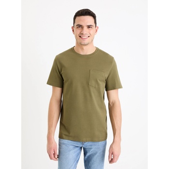 Celio Хаки мъжка основна тениска Celio Gepik Celio | Zelen | МЪЖЕ | S