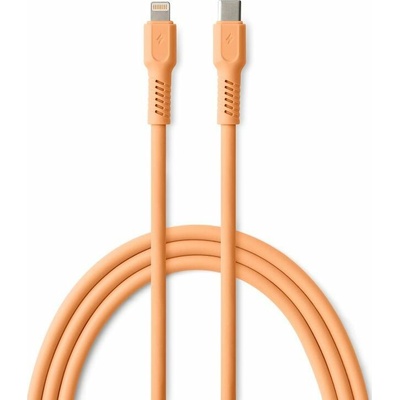 COLORUM USB-C - Lightning 1,8m oranžový