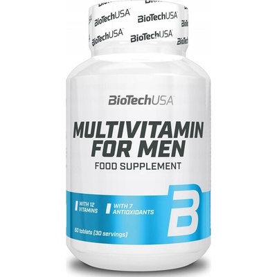 BioTech USA Multivitamíny pre mužov 60 tabliet