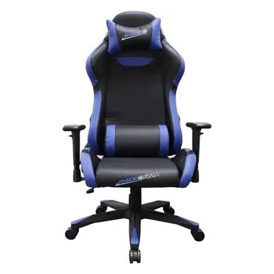 RFG Геймърски стол rfg racestar, екокожа, черен/син, 4010200202