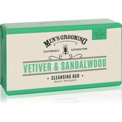 The Scottish Fine Soaps Company Men’s Grooming Vetiver & Sandalwood почистващ твърд сапун за мъже 220 гр