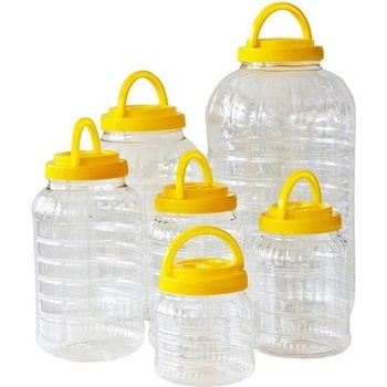 Image 1 of Буркан за консервиране с винт 1000мл пластмаса (i-73285)