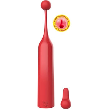 Image 1 of ROMP Pop Vibrating Clitoral Stimulator Red