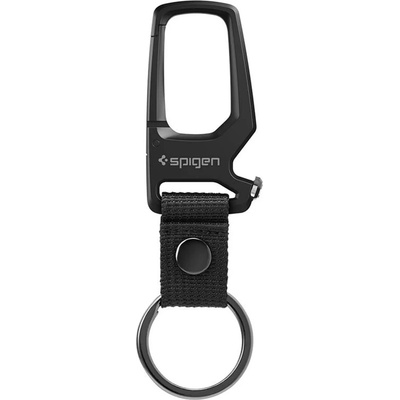 SPIGEN карабинер с ключодържател 1 бр, черен (AHP06961)
