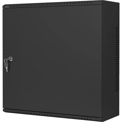 Lanberg rack cabinet 19" wall-mount 6U+3u-540x200 low-profile black (assembled) (WAF1-5203-06-00B)