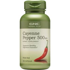 GNC Cayenne Pepper 500 mg [100 капсули]