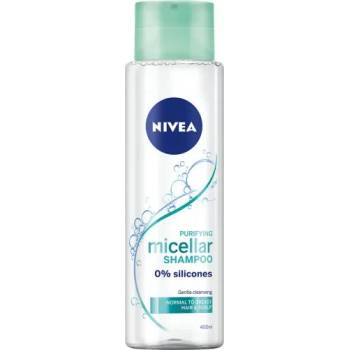 Image 1 of Nivea Purifying Мицеларен шампоан за нормална до мазна коса 400мл