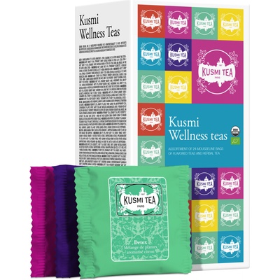 Kusmi Tea Чаен комплект Kusmi Wellness в сашета 24 бр (21162A1170)