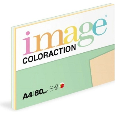 Image Coloration Barevný Papír A4 Mix Pastelových Barev