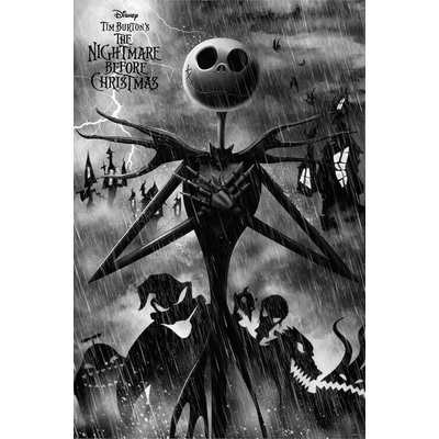 Plagát, Obraz - Nightmare Before Christmas - Jack Skellington, 61 × 91.5 cm
