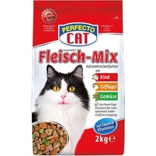 Perfecto Cat Granule masový mix hovězí drůbeží 2 kg