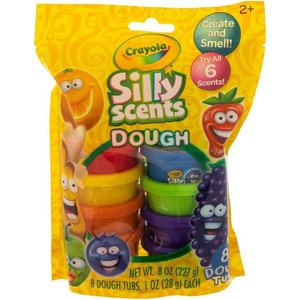 Crayola Комплект пластилин Crayola Silly Scent, 8 цвята (A1-2130) - baby