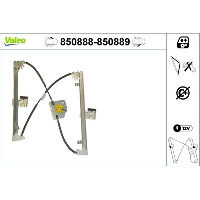 Zvedací zařízení oken VALEO 850888