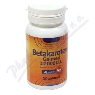 Galmed Betakaroten 12 000 I.U. 100+20 tabliet