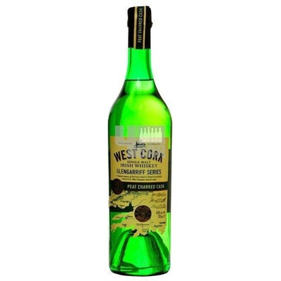 West Cork Glengarriff Peat Charred cask 43% 0,7 l (holá láhev)