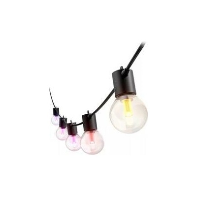 PH 8720169371538 Hue Festavia Globe venkovní světelný řetěz 14m 20 žárovek černý 1000-20000K RGB - PHILIPS