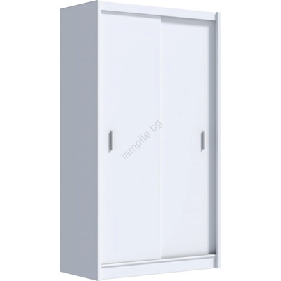 EMS Гардероб SAPHIRA 150x215 см с плъзгащи врати, бял (MT0001)