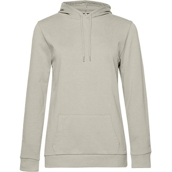 B&C dámska mikina s kapucňou WW04W Grey Fog