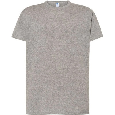 JHK pánske tričko JHK190 grey melange