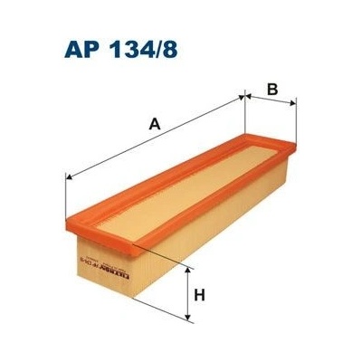 FILTRON Vzduchový filter AP 134/8