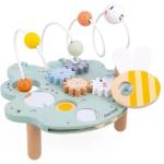 Janod Sweet Cocoon Дървена моторна маса с дейности Лист (J04056)