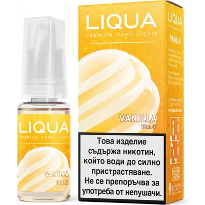 никотинова течност Liqua Elements - Vanilla 6мг