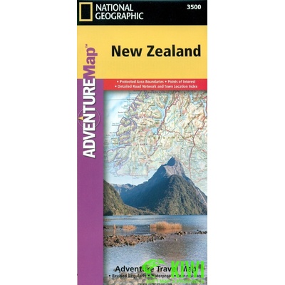 Nový Zéland Adventure Map GPS komp. NGS