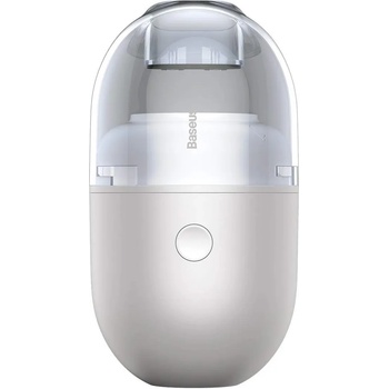 Baseus C2 Desktop Capsule Vacuum Cleaner - малка прахосмукачка с вградена презареждаема батерия (бял)