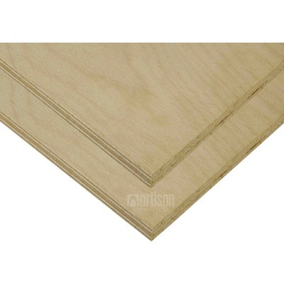 Překližka MULTIFINE broušená B/BB 15x1250x2500 Buk, lepidlo A100