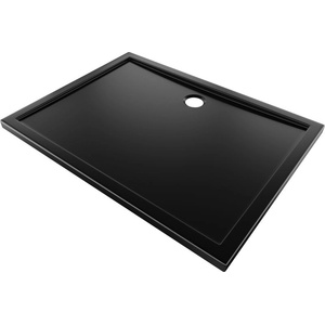 Mexen Flow правоъгълно тънко корито 120 x 90 см, черен мат - 46R709012 (46R709012)
