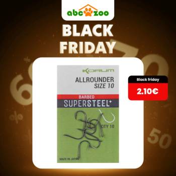 Korum Allrounder Hooks Barbed veľ.4 10 ks