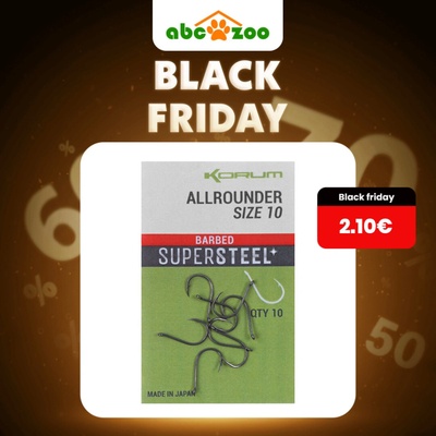 Korum Allrounder Hooks Barbed veľ.4 10 ks