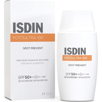 ISDIN FotoUltra Слънцезащитен флуид Spot Prevent, SPF50+, 50 ml