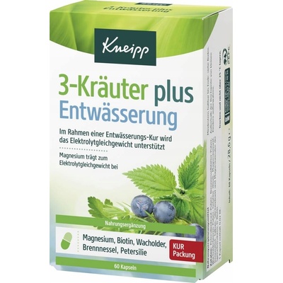 Kneipp Werke 3 bylinky na odvodnění 60 tobolek