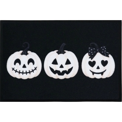 Mercury Flooring Tri halloweenske tekvice čierna 40x60 cm