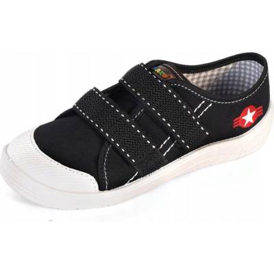 Chlapčenské papučky s vložkou čierne Nazo