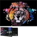 Vyškrabávací obrázok Lev