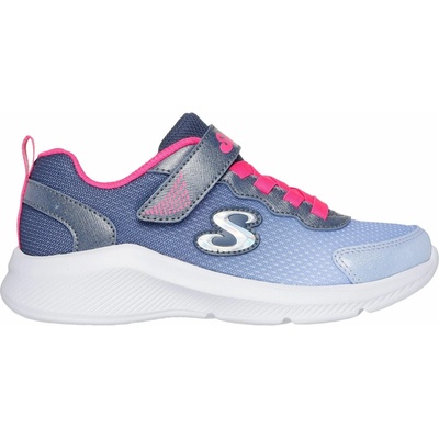 Skechers dievčenské topánky SOLE SWIFTERS CUTIE WALK fialová svetlo modrá ružová biela