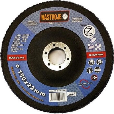 Nástroje cz Lamelový kotouč 115 mm ZA60 IM-9-115-060